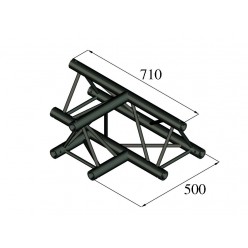 ALUTRUSS TRILOCK S-PAT-36 3-Way T-Piece